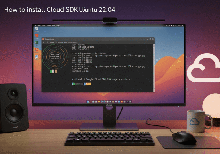 How to install Google Cloud SDK on Ubuntu 22.04